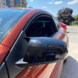 Sts Oto Aksesuar Renault Megane 3 Batman Yarasa Ayna Kapağı Piano Black Abs Plastik