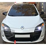 Renault Megane 3 2008-2016 Batman Yarasa Ayna Kapağı Piano Black ABS Plastik