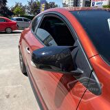 Renault Megane 3 2008-2016 Batman Yarasa Ayna Kapağı Piano Black ABS Plastik
