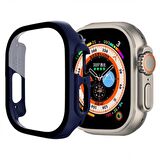 Coofbe 49MM Apple Watch Ultra Full Koruma Zırhlı Kılıf, Ekran Koruyuculu Apple Watch Ultra Kılıf