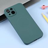 Coofbe Magsafe Uyumlu iPhone 14 Plus 6.7inç Silikon Kılıf, Kamera Koruyucu,Darbe Emici,Lansman Kılıf