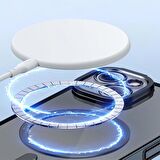 Baseus 14 Plus Magsafe Uyumlu Armor Kamera Korumalı Kılıf Ve Tempered Ekran Koruyucu Set 14 Plus Kılıf Ekran Koruyucu Set