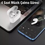 Coofbe IP5X Su Geçirmez Dokunmatik BT 5.3V Mikrofonlu Bluetooth Kulaklık, 300 Mah Şarjlı Kulaklık