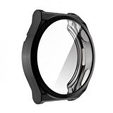 Coofbe Huawei Watch GT 3 Pro 46mm Ful Kaplama Koruyucu Kılıf, Soft Silikon Darbe Emici Saat Kılıf