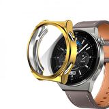 Coofbe Huawei Watch GT 3 Pro 43mm Ful Kaplama Koruyucu Kılıf, Soft Silikon Darbe Emici Saat Kılıf