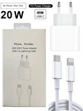 iPhone Uyumlu Hızlı Şarj Aleti 20w Kablosu Ve Adaptör