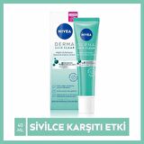  Derma Skin Clear Night Exfoliator Gece Arındırıcı Krem 40ml,Glikolik Asit ve Salisilik Asit 