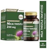 Milk Thistle 200 mg 60 Tablet Deve Dikeni Takviyesi