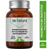 VeNatura Magnezyum Sitrat ve P-5-P (Vitamin B6) Takviye Edici Gıda 60 Tablet elfakozmetik2