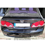 Honda Civic Fd6 Bagaj Üstü Black Piano Spoiler Bagaj Çıtası