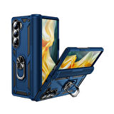 Gpack Samsung Galaxy Z Fold 6 Kılıf Vega Tank Standlı Yüzüklü Mıknatıslı