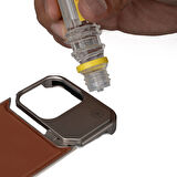 Gpack Apple iPhone 15 Pro Max Kılıf Magsafeli Mekanizmalı Koku Hazneli Mostar Kapak