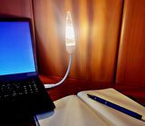 Rustik Ledli Akrobat Masa Lambası Usb Girişli Kitap Okuma Lambası - Rustik Led Ampul - Crystal