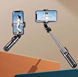 2in1 Bluetooth Kumandalı 130 Cm Tripod Telefon Tutuculu Selfie Çubuğu Telefon Tripodu