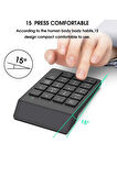 Corcoz Kablosuz Wireless Mini Numerik Klavye Keypad - CZ81
