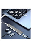 Corcoz Type-C To Usb Hub 4 Port Çoklayıcı Macbook Uyumlu Çoğaltıcı Type C To Usb Converter Hub - CZ77