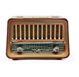 2868 Bluetooth’lu Nostaljik Görünümlü Müzik Kutusu Usb Sd Kart Radyo Mp3 Çalar - Nostaljik Radyo