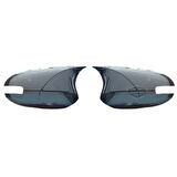 Toyota Corolla E140 FL Sinyalli 2010-2012 Uyumlu Batman Yarasa Ayna Kapağı Piano Black ABS Plastik Sağ Sol Takım