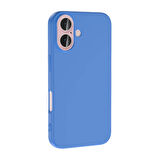 Gpack Apple iPhone 16 Plus Kılıf Mara Lansman Silikon Mat Soft Kamera Korumalı