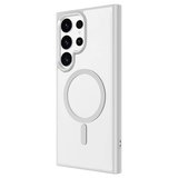 Gpack Samsung Galaxy S24 Ultra Kılıf Wireless Şarj Özellikli Buttom Magsafe Silikon Kapak
