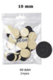 50 Adet 15 Mm Pododisk Zımparası - 80 Grit (SERTLİK) Seçenekleri- Tırnak Bakımı Zımpara
