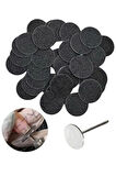 50 Adet 15 Mm Pododisk Zımparası - 240 Grit (SERTLİK) Seçenekleri- Tırnak Bakımı Zımpara