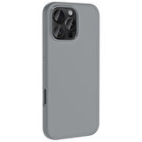 Gpack Apple iPhone 16 Pro Max Kılıf Magsafeli Silinebilir Sert Silikon Kivi Kapak