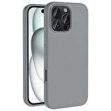 Gpack Apple iPhone 16 Pro Max Kılıf Magsafeli Silinebilir Sert Silikon Kivi Kapak