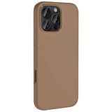 Gpack Apple iPhone 16 Pro Max Kılıf Magsafeli Silinebilir Sert Silikon Kivi Kapak