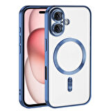 Gpack Apple iPhone 16 Kılıf Demre Renkli Silikon Magsafe Wireless Şarj Özellikli