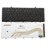 Dell PK130BB1A01, V109002CS1, V109002CK1 Klavye Tuş Takımı Tuş Seti Led Işıklı Siyah Türkçe