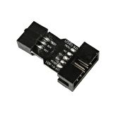 AVRISP USBASP STK500 için 10 Pin i 6 Pin e Dönüştürücü Kartı 