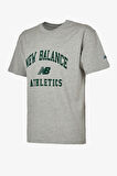 New Balance Erkek Gri T-Shirt MNT1402-AG