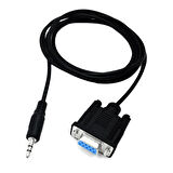 RS232 9 PİN DİŞİ - 2.5 MM STEREO DATA KABLOSU 1.5 METRE