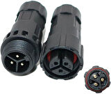 Su Geçirmez 3 Pin Konnektör IP68 Dişi-Erkek Takım 16 mm