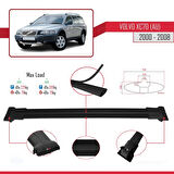 Volvo XC70 (P2) 2000-2007 Arası ile Uyumlu FLY Model Ara Atkı Tavan Barı Siyah 3 Adet