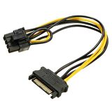 Sata to 8 pin PCI-E Ekran Kartı Güç Çevirici Kablo