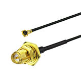 IPX RP-SMA dişi anten WiFi Pigtail kablo uzatma kablosu RP-SMA U.FL IPX IPEX 1.13 RF bağlantı kablosu WiFi kablosu