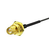 IPX RP-SMA dişi anten WiFi Pigtail kablo uzatma kablosu RP-SMA U.FL IPX IPEX 1.13 RF bağlantı kablosu WiFi kablosu