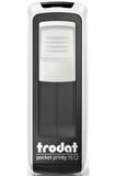 Trodat Cep Kaşe P4 47x18 MM Beyaz Mavi Keçe 9512