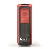 Trodat Cep Kaşe P4 47x18 MM Kırmızı Mavi Keçe 9512