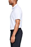 Under Armour 1290140 Tech Polo Beyaz Erkek T-Shirt