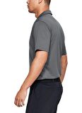 Under Armour 1290140-040 Tech P Koyu Antrasit Erkek Bol Kesim Polo T-Shirt