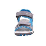 Superfit Mike Çocuk Gri Mavi Sandalet