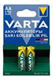 2700mAh AA Şarj Edilebilir Kalem Pil 2'li Paket