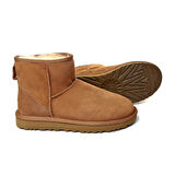 KAHVERENGİ Kadın Bot 1016222 UGG W CLASSIC MINI II CHESTNUT (TABA)