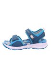Superfit Criss Cross Çocuk Sandalet Kamuflaj - Mavi 000586-8010