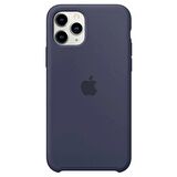 Apple iPhone 11 Pro Silikon Kılıf Gece Mavisi - MWYJ2ZM/A