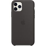 iPhone 11 Pro Silikon Kılıf Siyah - MWYJ2ZM/A (Apple Türkiye Garantili)