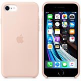 Apple iPhone SE 2.Nesil Silikon Kılıf Kum Pembesi - MXYK2ZM/A